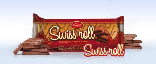 Swiss roll chocolat