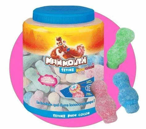 Mammouth Tétine Pica Color Gourmand la pieces